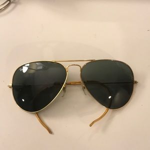 VINTAGE AVIATOR RAY BANS UNISEX